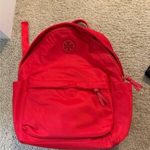 Tory Burch Red Backpack